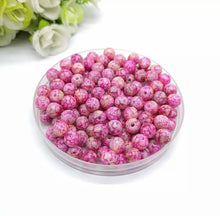 Load image into Gallery viewer, 100 pcs 8mm Acrylic Beads - Multicolor Beads - For Jewelry Making
