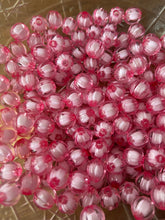 Load image into Gallery viewer, 100 pcs 8mm Acrylic Watermelon Beads - Single Color Beads - For Jewelry Making
