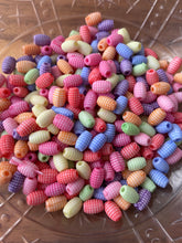 Load image into Gallery viewer, 200 pcs Tiny Tube Acrylic Beads - Multicolor - For Jewelry Making
