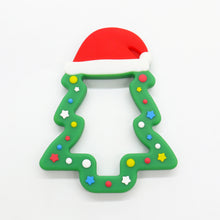 Load image into Gallery viewer, 1 Pc Christmas Tree - Silicone Pendant - Food Grade - Sensory Pendant
