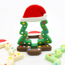 Load image into Gallery viewer, 1 Pc Christmas Tree - Silicone Pendant - Food Grade - Sensory Pendant
