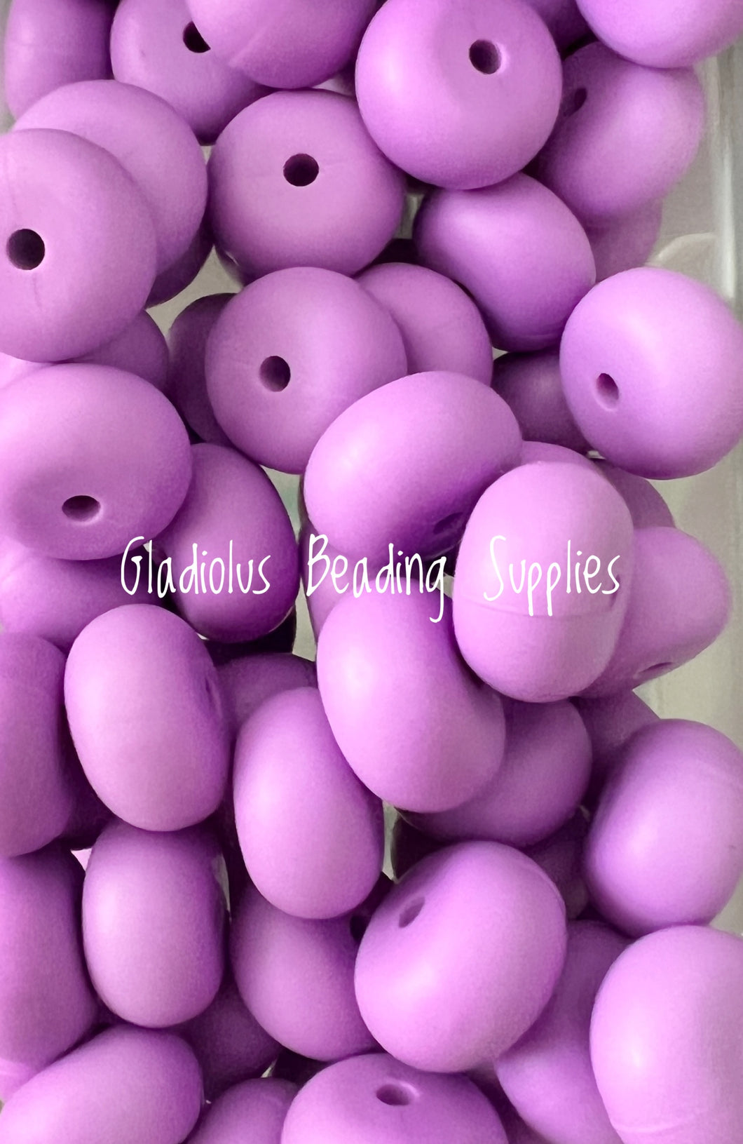 14mm Abacus Solid Color Beads, Silicone Bead, Teething Beads, BPA Free, Loose Beads