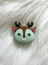 Load image into Gallery viewer, 1 Pc 33mm*30mm - Deer Head Beads - Silicone Beads - Focal Beads - Pacifier Sensory Jewelry
