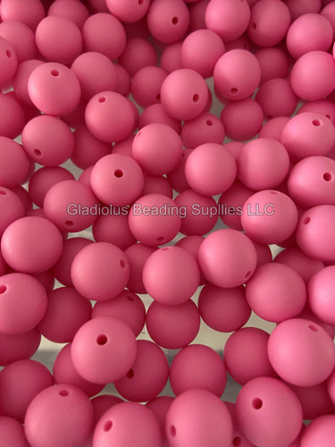 15mm Peach Silicone Beads, Pink Round Silicone Beads, Beads Wholesale – The Silicone  Bead Store LLC
