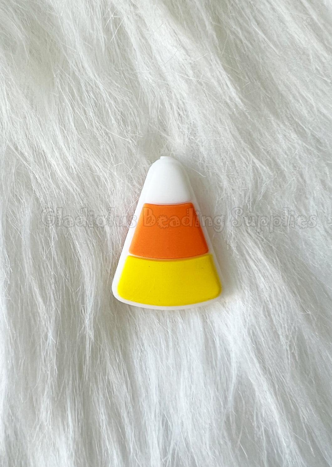 1 Pc 29mm*21mm - Candy Corn Beads - Silicone Beads - Focal Beads