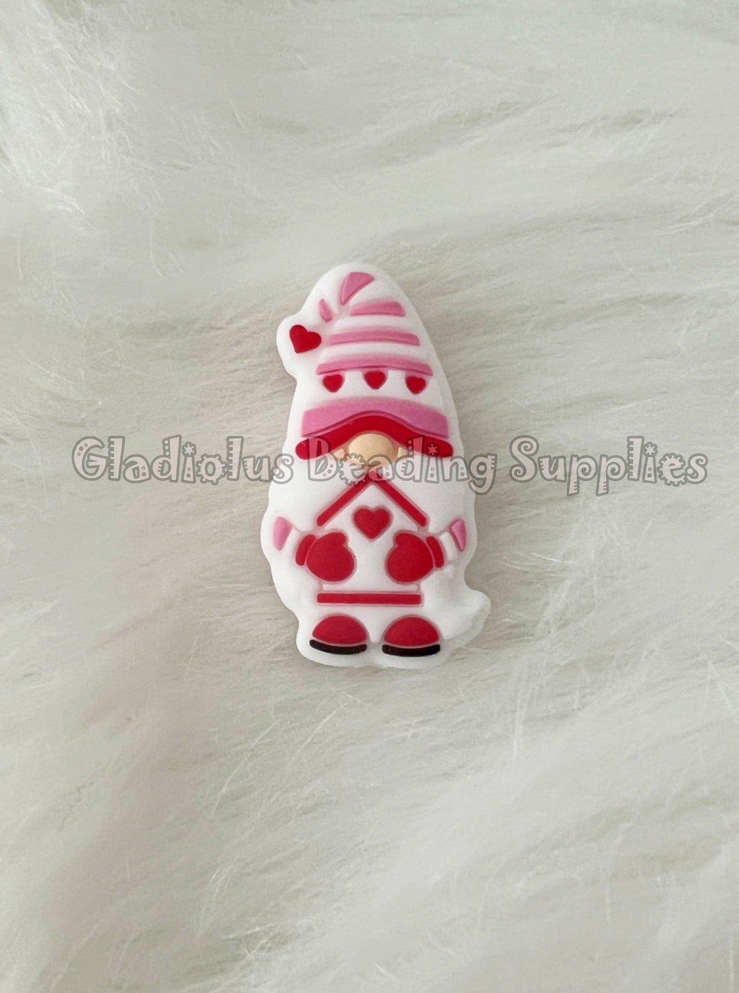 1 Pc 19mm*27mm - Gnome Focal Beads - Silicone Beads - Focal Beads