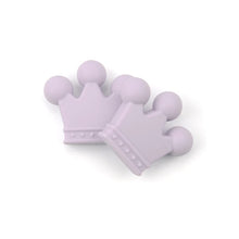 Load image into Gallery viewer, 1 Pc 34*9mm Crown Silicone Beads - Focal Beads - Pacifier Sensory Jewelry
