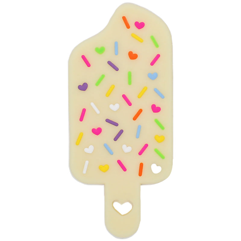 1 Qty Popsicle  - Silicone Pendant - Food Grade - Sensory Pendant